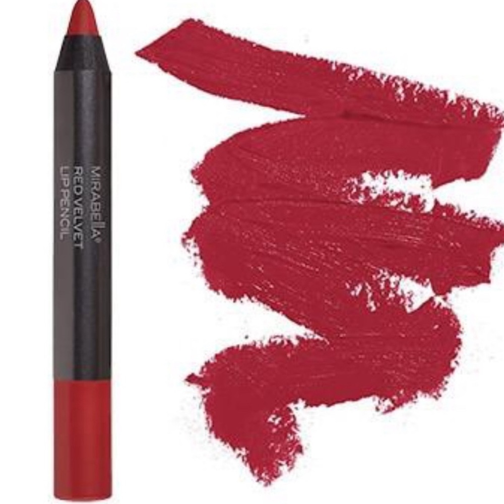 Mirabella Velvet Lip Crayon Red NEW